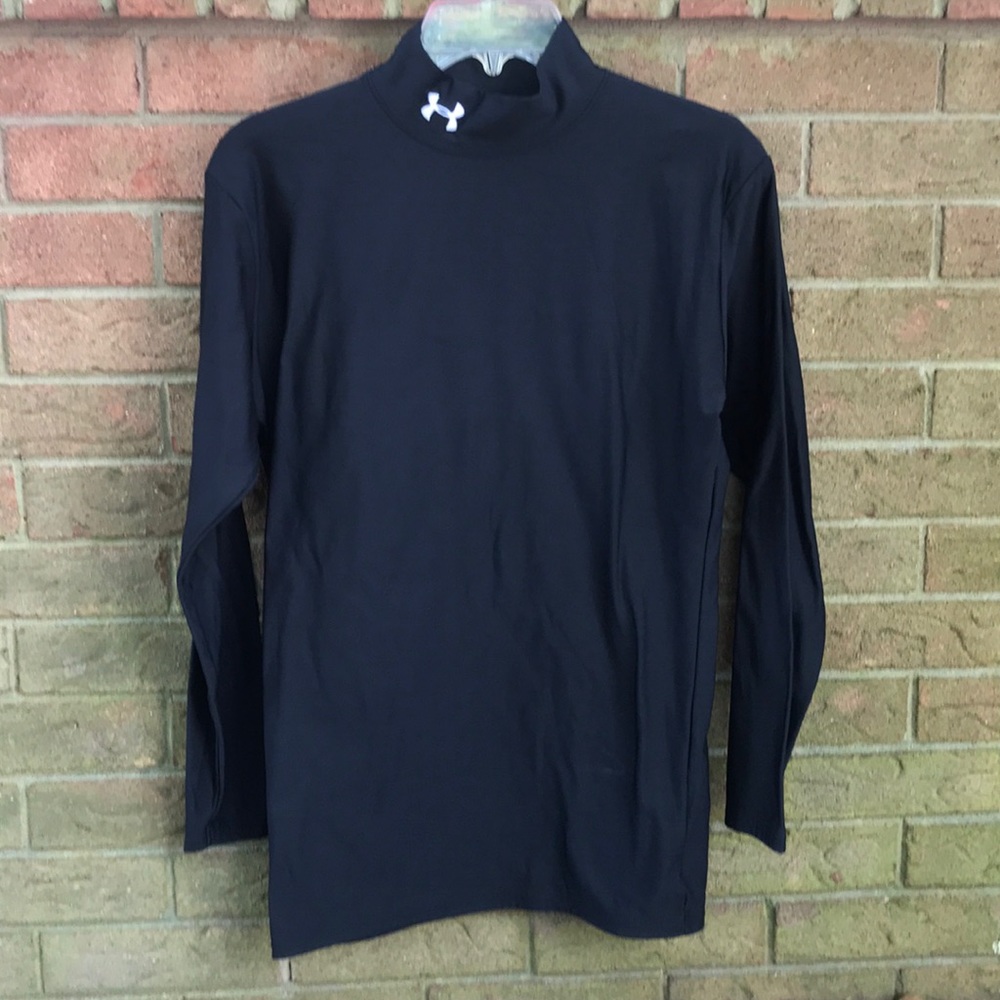 Under Armour Coldgear  mock fleece-lined tee